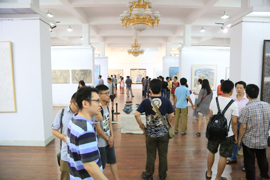 山东艺术学院美术学院2014届毕业生优秀作品展在山东省文化馆开幕