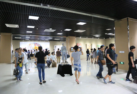 山东艺术学院美术学院2014届毕业生优秀作品展在山东省文化馆开幕