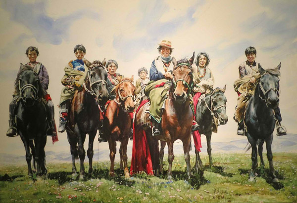 流光溢彩——刘云生水彩画展在中国美术馆开幕