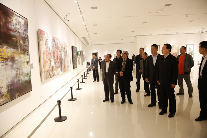 “国家艺术基金交流推广项目‘新沂蒙’美术作品展”于山东美术馆隆重开幕